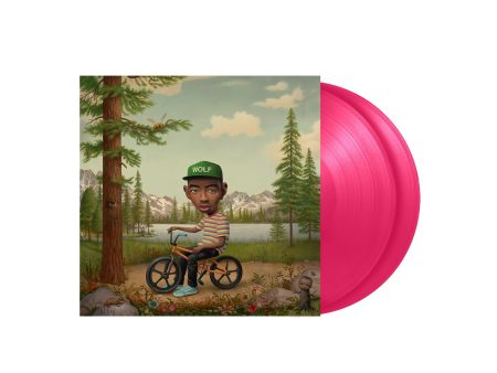 Tyler, The Creator Wolf Includes Gatefold Jacket, Printed Sleeves, 12x12  Insert, & Oversized Sticker Pressed on Pink Vinyl 2 LP Set Sale