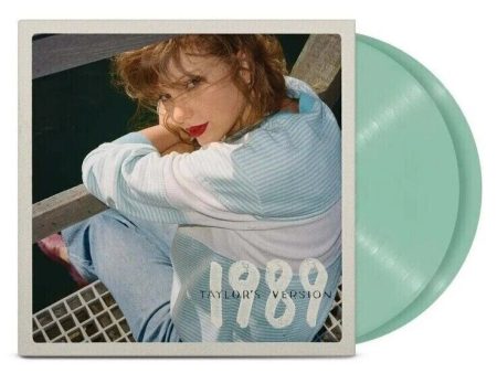 Taylor Swift 1989 (Taylor s Version) Aquamarine Green Vinyl Edition Includes 5 Previously Unreleased Songs & Unique Photos 2 LP Set Cheap