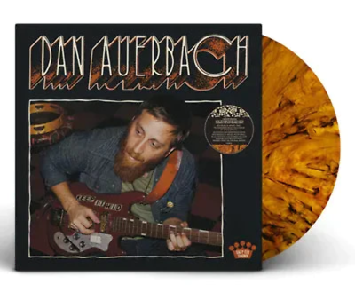 Dan Auerbach Keep It Hid Limited Edition Indie Record Store Exclusive Pressed on Orange & Black Marble Vinyl LP Supply