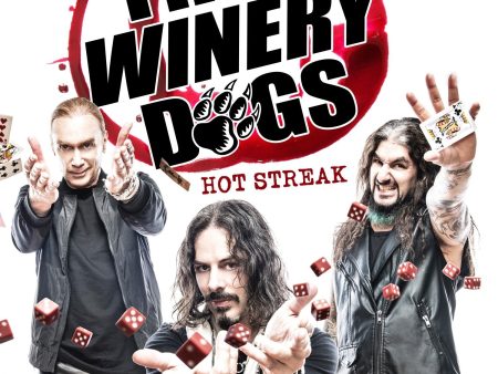 The Winery Dogs Hot Streak Includes Free Download Card Pressed on Limited Edition White Vinyl 2 LP Set Online now