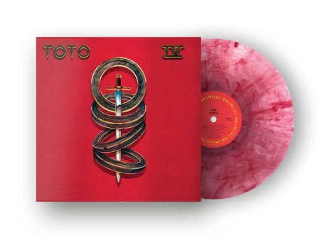 Toto IV 40th Anniversary Edition RSD Essential Pressed on Bloodshot Colored Vinyl LP Online now