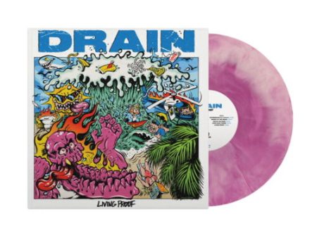 Drain Living Proof Pressed on Limited Edition Colored Vinyl LP Sale