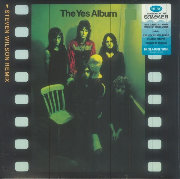 Yes The Yes Album Remixed by Steven Wilson Pressed on Sea Blue Vinyl LP Online Hot Sale