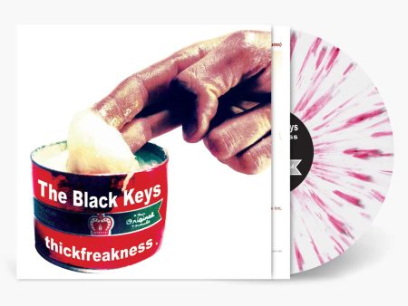 The Black Keys Thickfreakness 20th Anniversary Limited to 2,000 Copies Pressed on Red Splatter Vinyl LP Supply