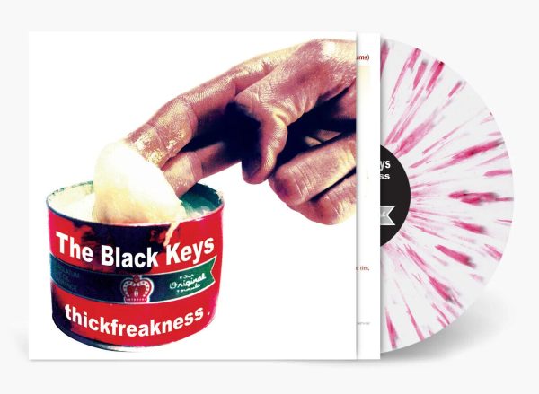 The Black Keys Thickfreakness 20th Anniversary Limited to 2,000 Copies Pressed on Red Splatter Vinyl LP Supply