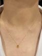 #LVNA2024 | Oval Yellow Citrine Diamond Necklace in 16-18” 18kt Fashion