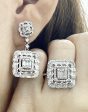 PREORDER | Floral Square Statement Diamond Jewelry Set 14kt Discount