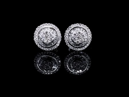 PREORDER | Classic Round Stud Diamond Earrings 18kt Hot on Sale