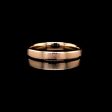 #LVNA2024 | Rose Plain Unisex Wedding Ring 14kt Discount