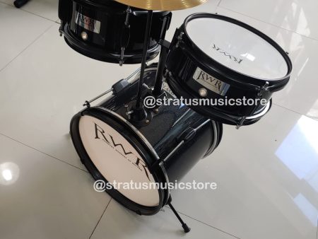 BATERIA RWR INFANTIL NEGRA TD024RWR-BK Fashion