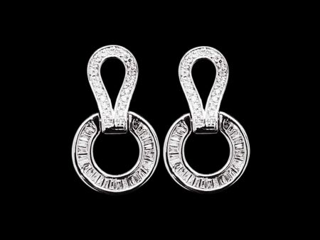 #LVNA2024 | Belt & Lock Diamond Earrings 14kt Hot on Sale