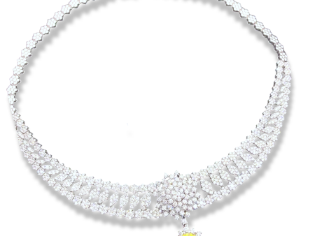 LVNA Signatures™️ The Archives | “Agila” Yellow Diamond Center Necklace 18kt Fashion