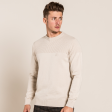 Menzo Crew Sweater - Sand Hot on Sale