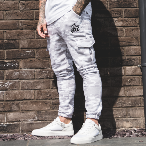 Riga Jogpants - White Camo on Sale