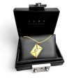 Golden Envelope Pendant Diamond Necklace (FREE ₱10,000 worth of LVNA GCs) Sale