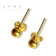 #GOLD2024 | 18K Golden Ball Studs 5mm on Sale