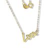 #GOLD2024 | 18K Golden Love Centered Necklace 18” For Discount