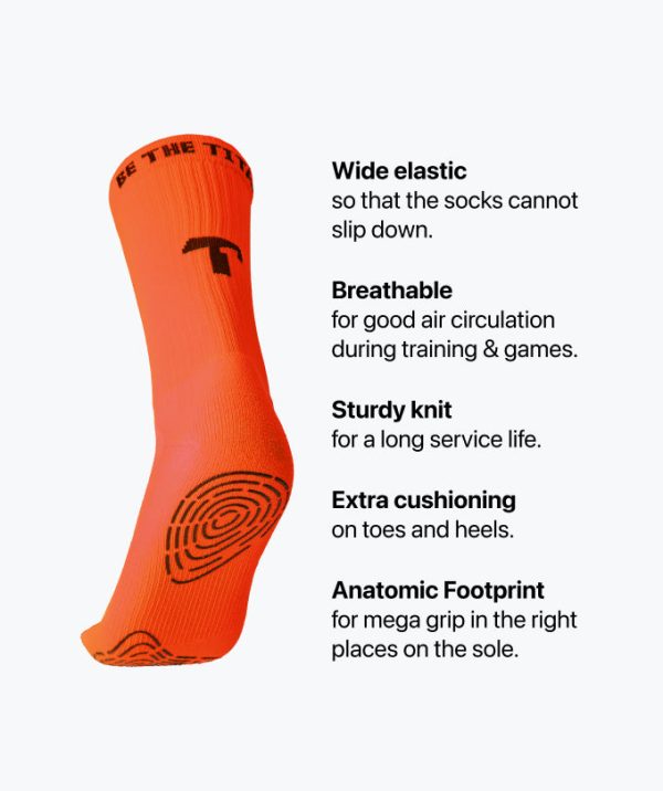 Grip Socks - Orange on Sale