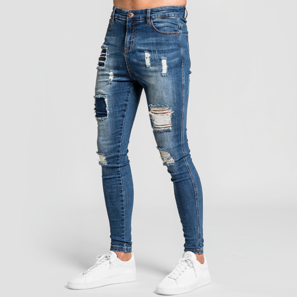 Alten Slim Fit Jeans - Mid Blue Supply