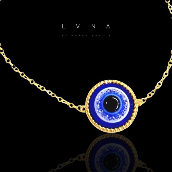 The Vault | Blue Evil Eye Diamond Bracelet 18kt Online