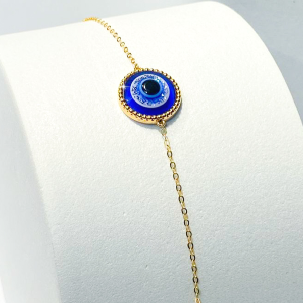 The Vault | Blue Evil Eye Diamond Bracelet 18kt Online