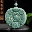 THE VAULT | Genuine Natural Hand Carved Jadeite Tiger Necklace Online Hot Sale