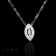 #LoveLVNA | Classic Marquise Dainty Diamond Necklace 14kt Online Hot Sale