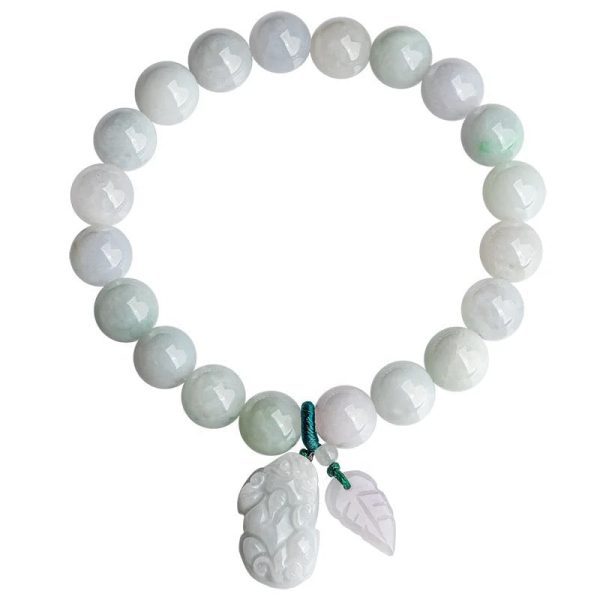 THE VAULT | Genuine Natural Myanmar Hand Carved Jadeite Bracelet Online Hot Sale