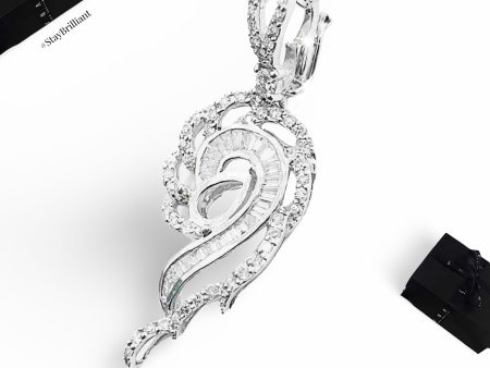 #LVNA2024 |  LVNA Signatures Pear Baguette Deco Diamond Necklace 18kt #LoveLVNA Cheap