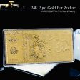 The Vault | 24K Pure Gold Bar Zodiac (999.9au) w  Collector s Silicon Casing Online now