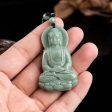 THE VAULT | Genuine Natural Jadeite Buddha Necklace For Sale