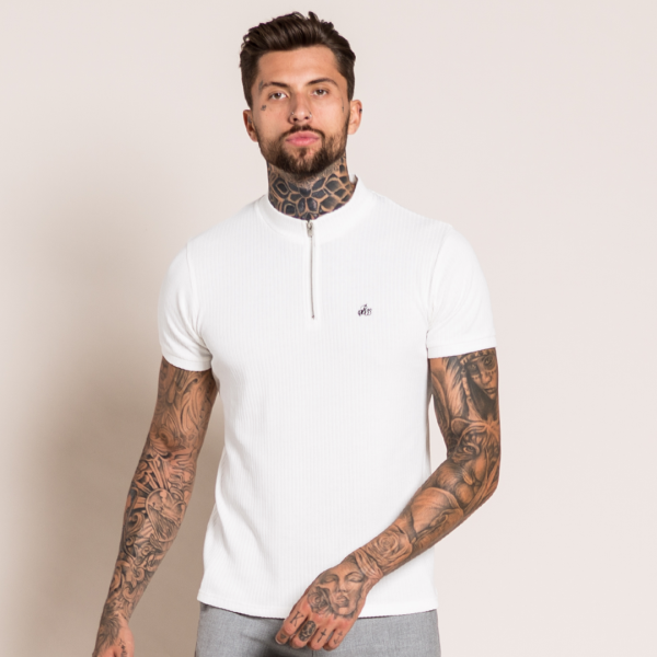 Gerard Polo Shirt - White on Sale