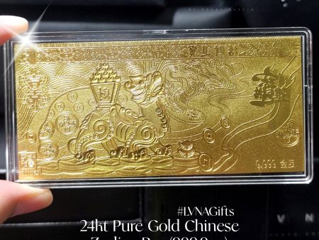 The VAULT | 24K Pure Gold Bar Zodiac (999.9au) w  Collector s Silicon Casing Cheap