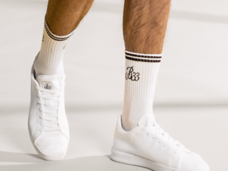 Tube Socks Triple Pack - White Fashion