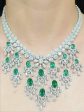 “The Dannielle” A LVNA Signatures Colombian Emeralds & Diamond Royale Necklace | Editor’s Pick Cheap