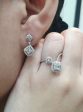 PREORDER | Classic Cushion Twin Diamond Jewelry Set 14kt For Sale