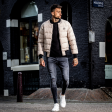 Duke Bomber Jacket - Sand Discount