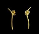 #GOLD2024 | 18K Golden Thorn Stud Earrings Supply