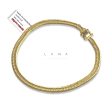 #GOLD2024 | 18K Golden Triple Lock Unisex Bracelet on Sale