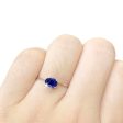 The Classics | Eastwest Blue Sapphire Gemstones Ring 14kt Supply