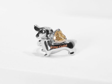 “King Caleb” 0.85ct Fancy Vivid Yellow Heart Diamond Ring 18kt | LVNA Signatures Fashion