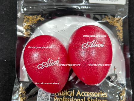 SHAKER MARACAS HUEVO ROJAS ALICE A041SE Online