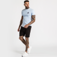 Signature Tee - Light Blue Discount