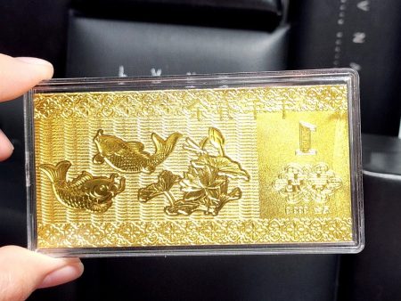 THE VAULT | 24K Koi Chinese Gold Bar Discount