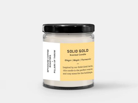 Solid Gold Scented Candle For Discount