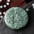 THE VAULT | Genuine Natural Long Pai Hand Carved Jadeite Necklace Discount