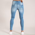 Luca Skinny Stretch - Signature Light Blue For Sale