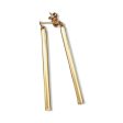 #GOLD2024 | 18K Golden Stick Dangling Earrings Hot on Sale