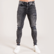 Eldon Skinny Stretch Jeans - Black Wash For Discount