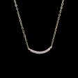 #LVNA2024 | Two-Tone Round Smiley Diamond Necklace 14kt For Discount